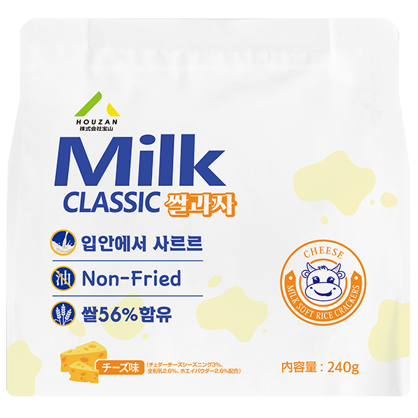 【チーズ味】ミルククラシック 米菓子240g